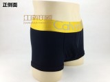 【CK】<Calvin Klein>四十周年金边系列男士全棉平角内裤 (专柜精装)